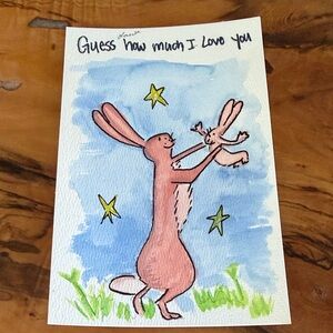 Guess How Much I Love You Art Print